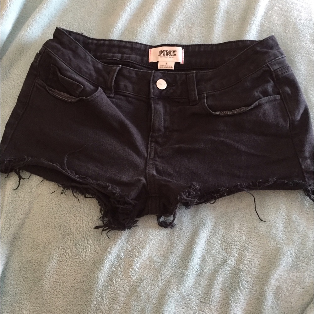 Victoria secret pink denim shorts