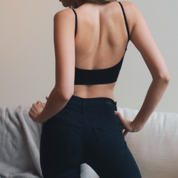 Seamless Scoop Back Bralette - Picture 2 of 2