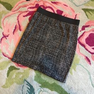 Ellen Tracy Black & White Skirt