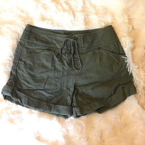 Lace up shorts