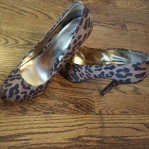 Cheetah! Suede High Heels