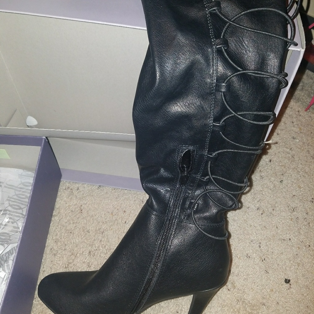 Thigh high boots