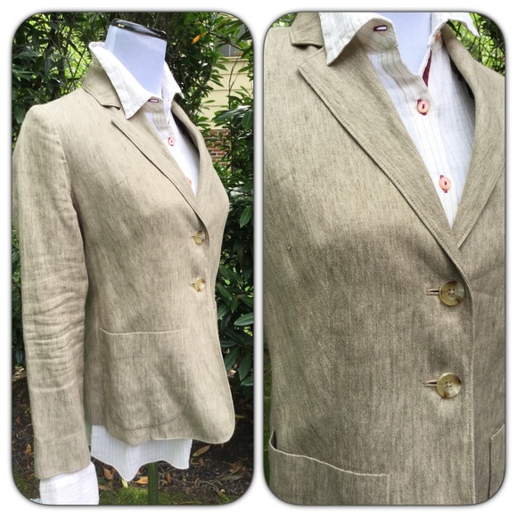 Vince Jackets & Blazers - Vince Cotton Linen Jacket