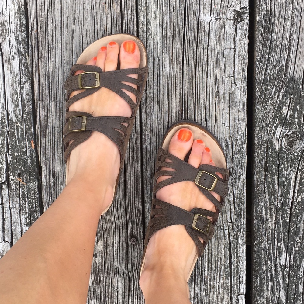 LIMITED TIME SALE Birkenstock Type Sandals