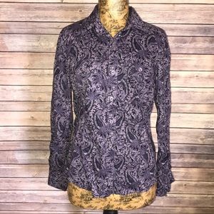 💕SALE!!!💕 Purple paisley Michael Kors blouse