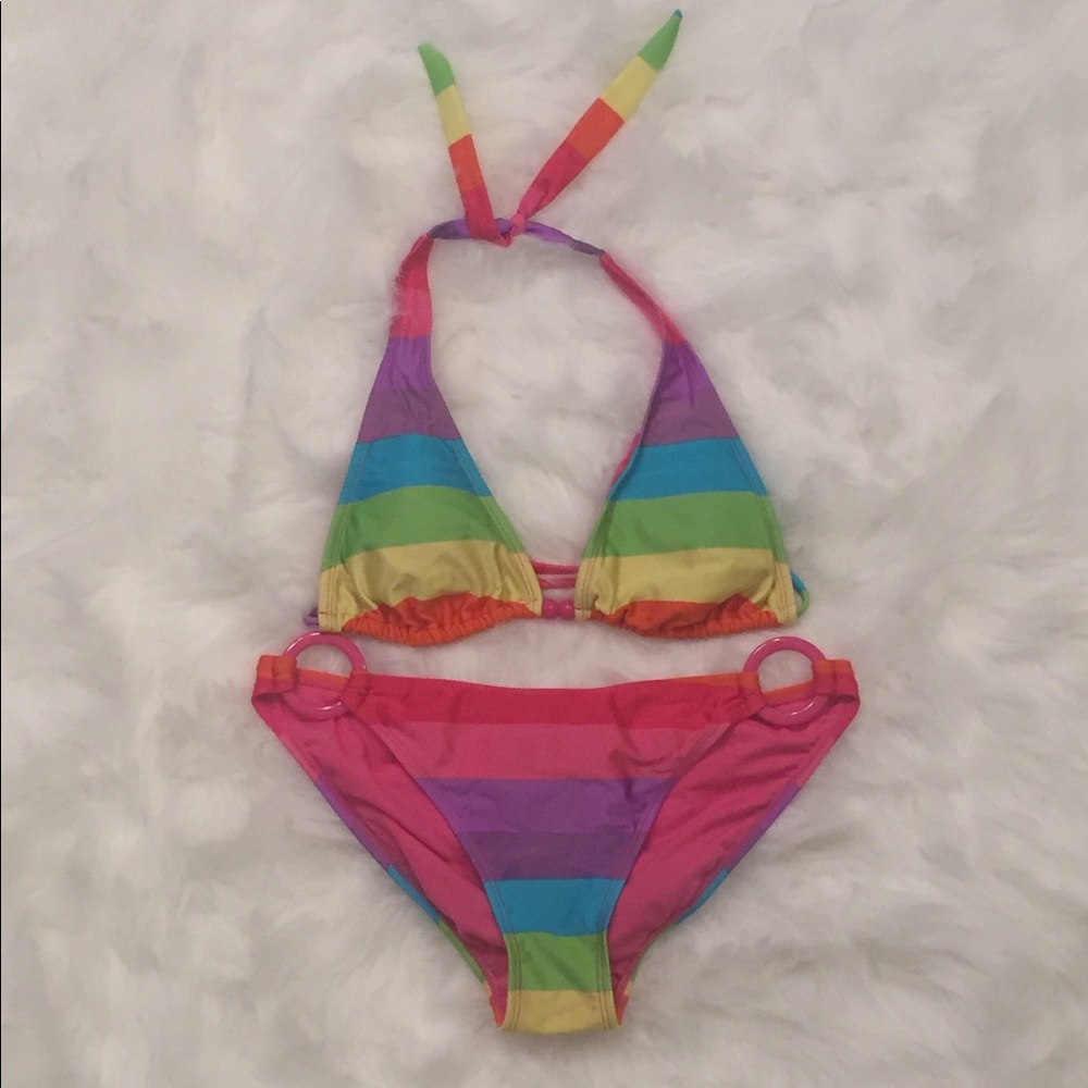 Rainbow bikini