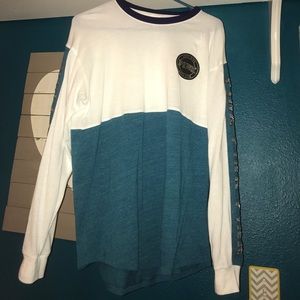 PINK long sleeved sequined t-shirt