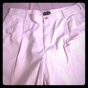 Off white slacks from lands end