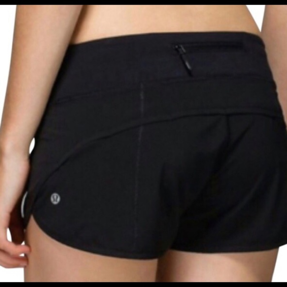 Lululemon Black Running Shorts EXCELLENT CONDITION