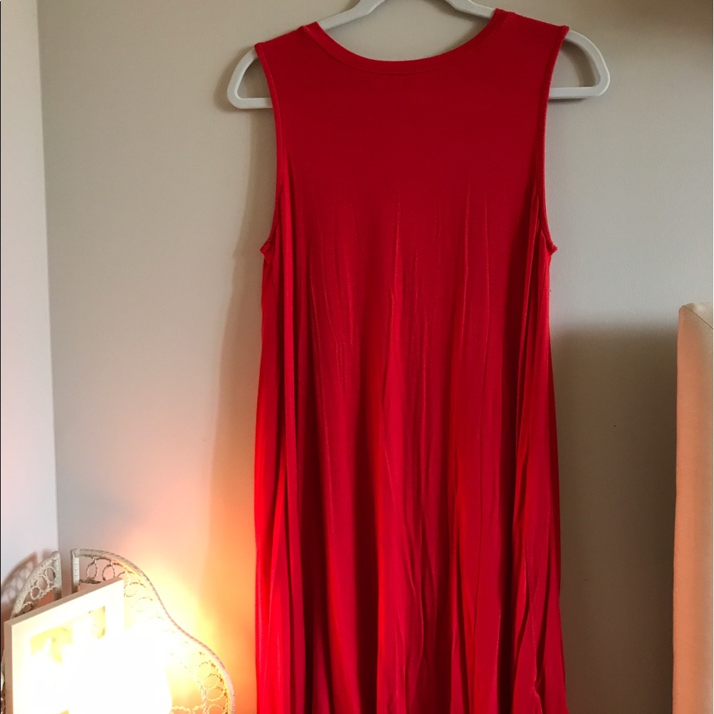 Alter'd State Red Flowy Dress