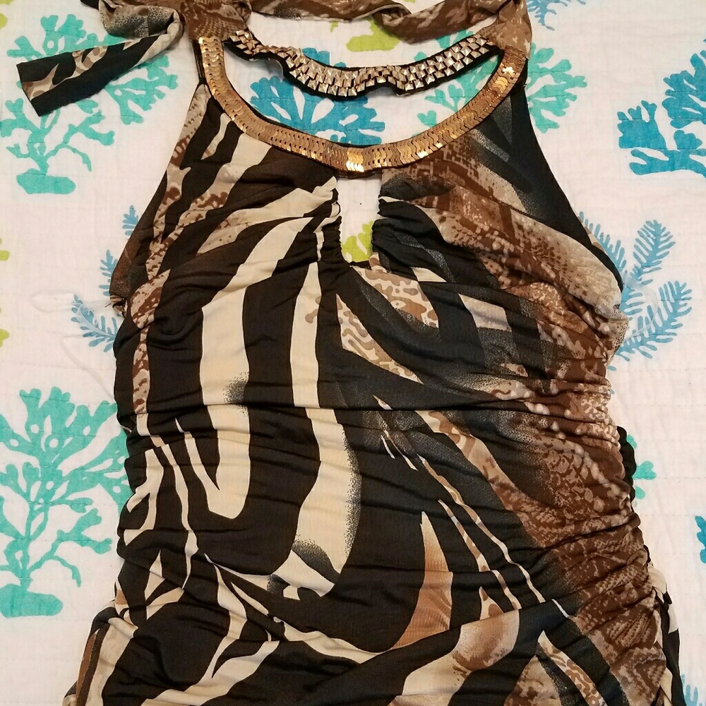 Ruched Side Venus Top NIB