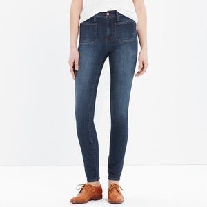 High-waisted Madewell Sailor Jean