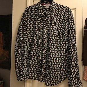 Silk Blend Owl Shirt