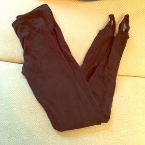 Danskin Black Stirrup Leggings