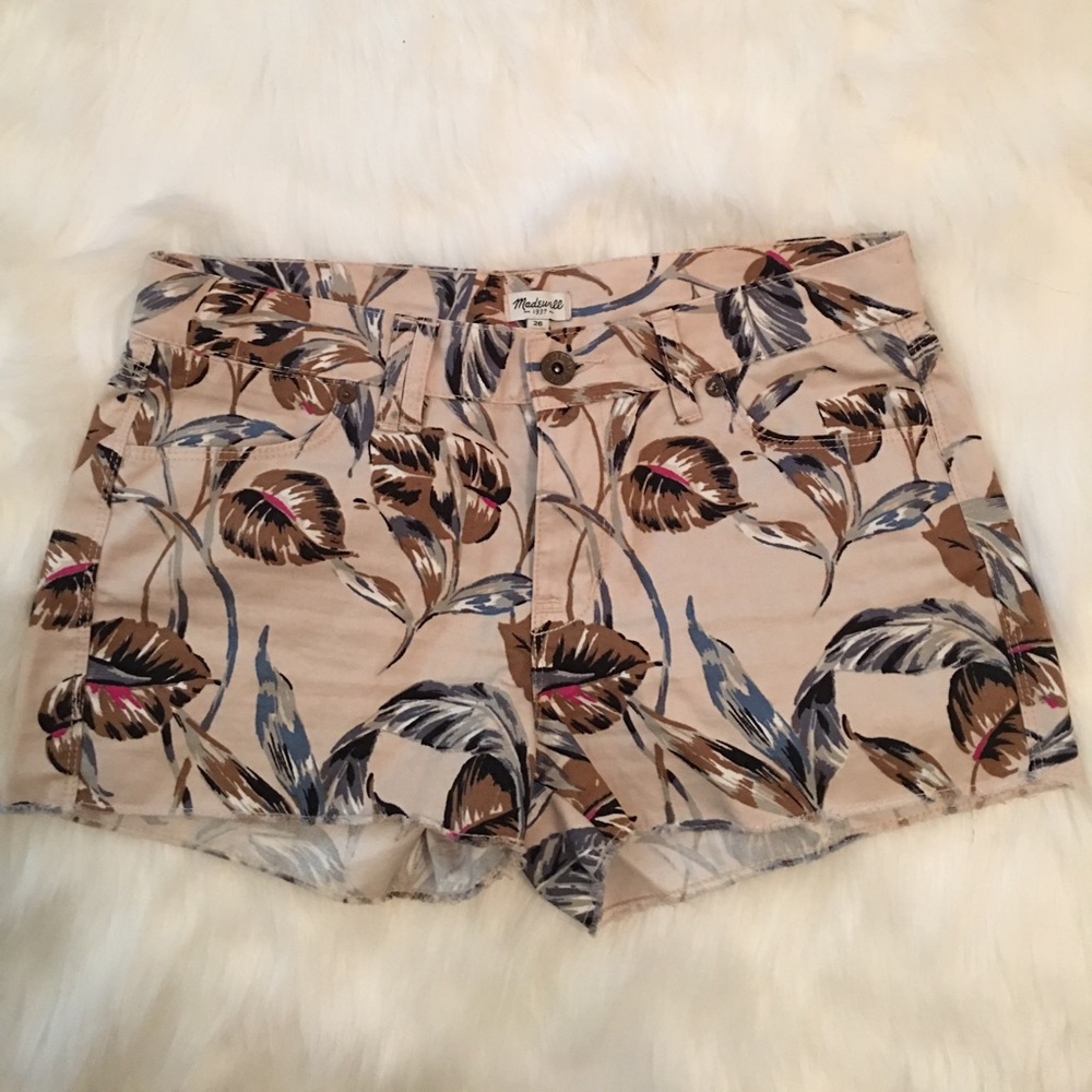Madewell Tropical Shorts