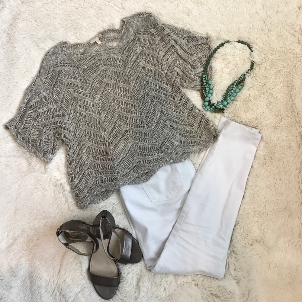 Eileen Fisher Cropped Sweater Top