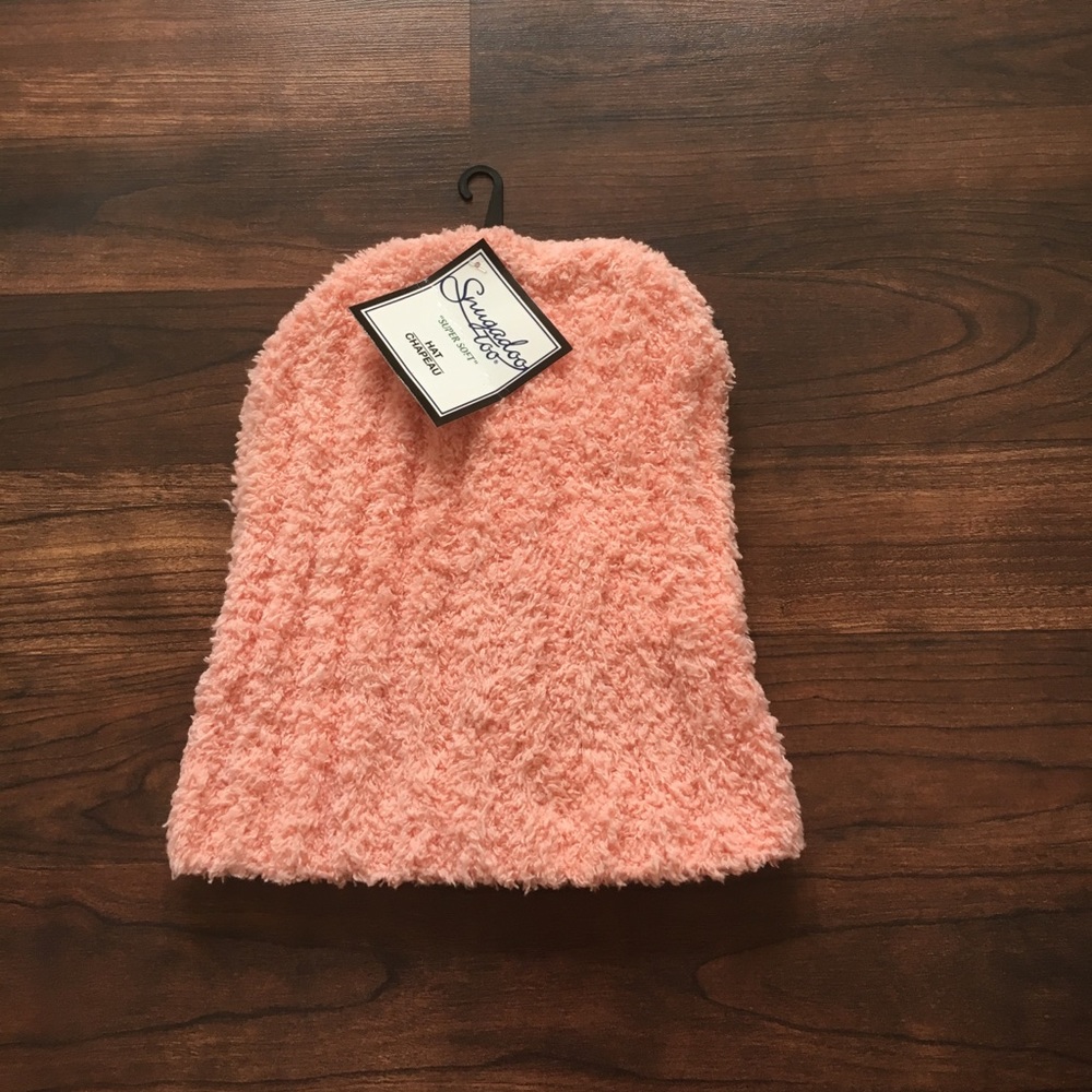 Coral pink super soft hat
