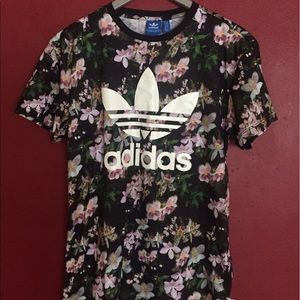 Women's adidas oversized tee.