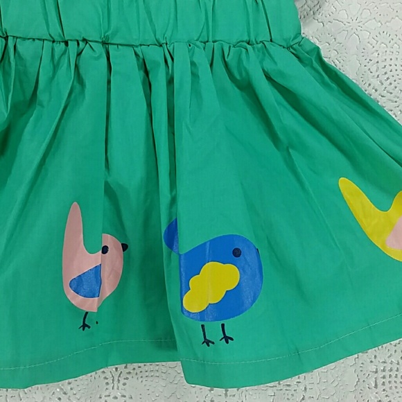 Green Birds 2 pc set top and skirt. Kids  :) - Picture 7 of 7