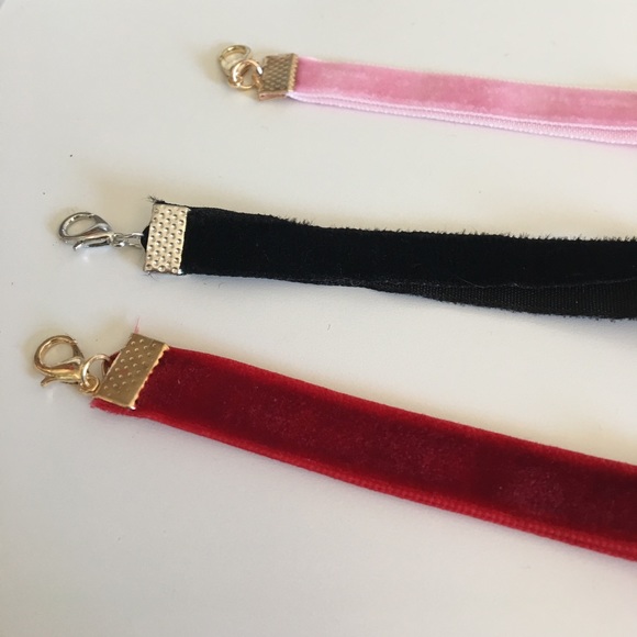 FINAL PRICE• Velvet o-ring Choker • choose 1 color - Picture 5 of 5