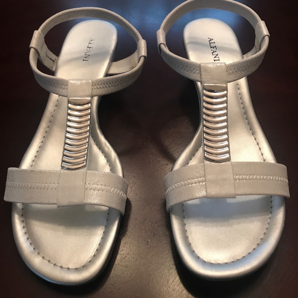 Dress Sandal With Wedge Heel