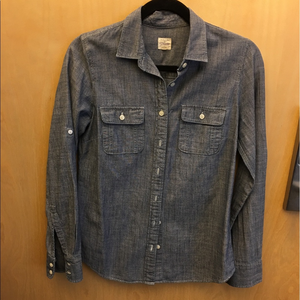 Jcrew chambray shirt