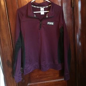 3/4 zip "Pink" long sleeve
