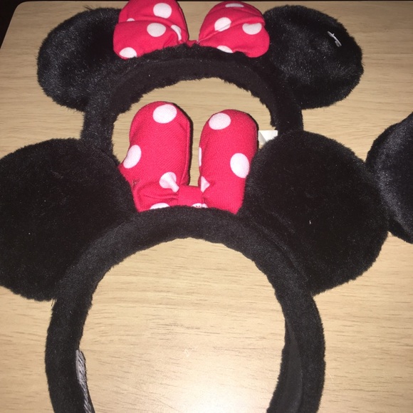 Like New Fuzzy Disney Minnie Mouse Ears - Picture 5 of 5