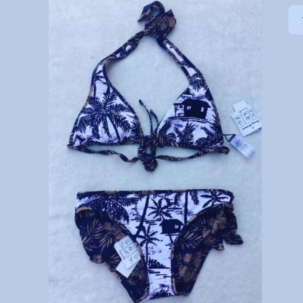 Tommy Bahama reversible bikini 2 Piece Small NEW