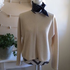 Zara long sleeve textured top.