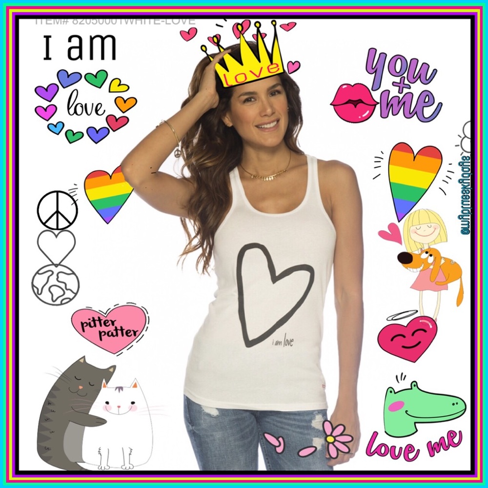 🌍✌🏼️💗I am love tank 💗✌🏼️🌍
