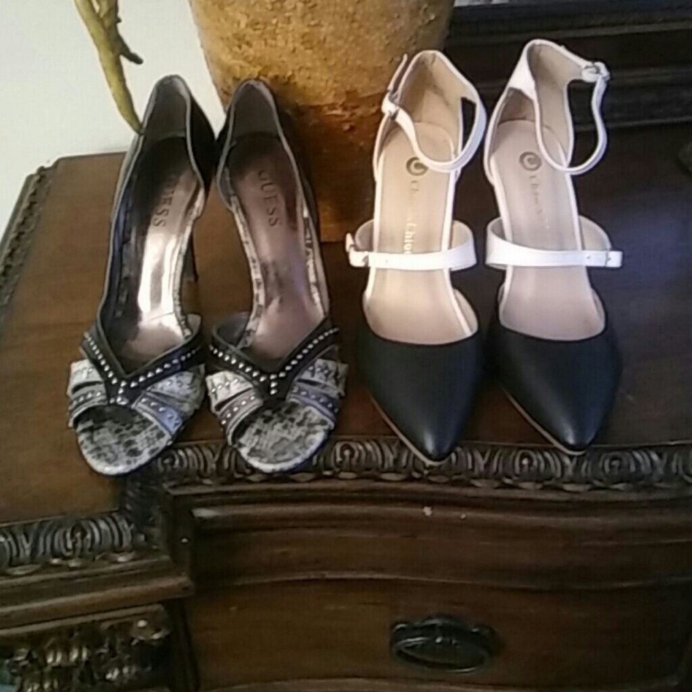 2 pr of shoes