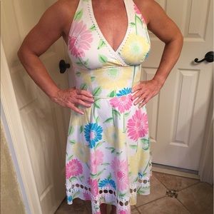 Lilly Pulitzer halter sundress