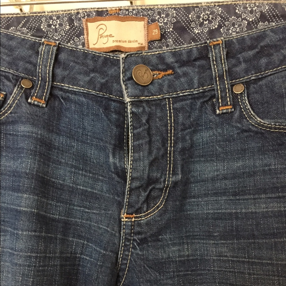 Paige pants size 29