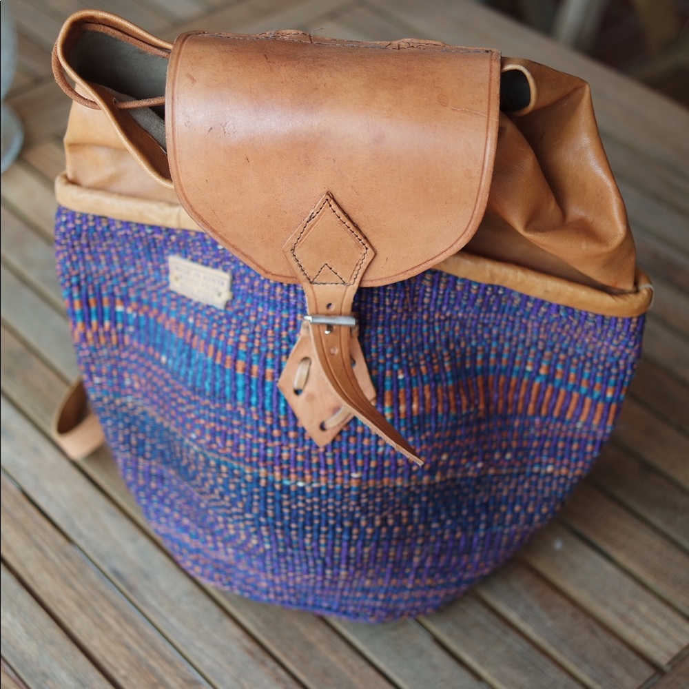 African Sisal Backpack