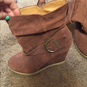 Brand new Brown booties