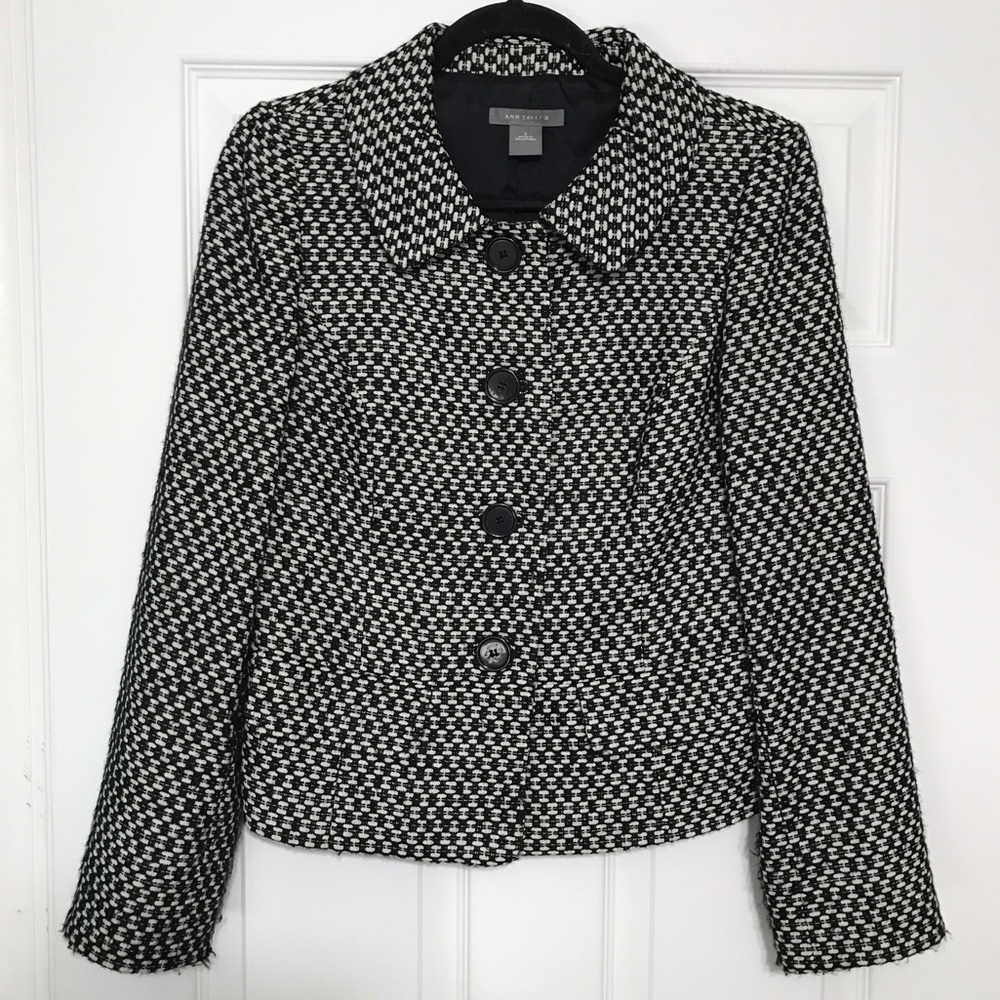 Ann Taylor Tweed Jacket