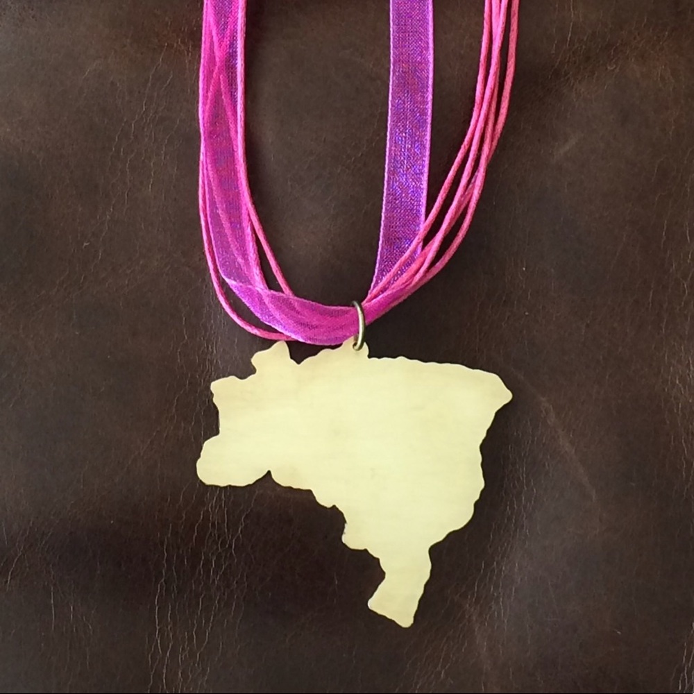 UrbanSamba "LOVE Brazil" Necklace