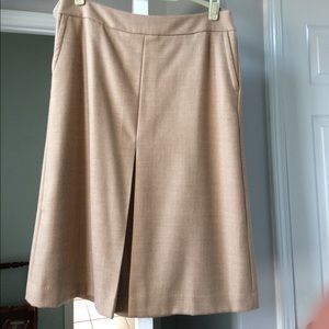 Never worn taupe skirt