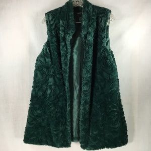 New Directions Sleeveless Jacket XL Viridian New N