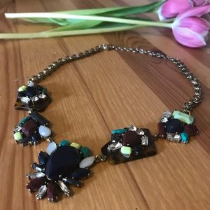JCrew tortoise shell statement necklace