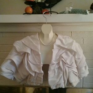 Italian silk shrug