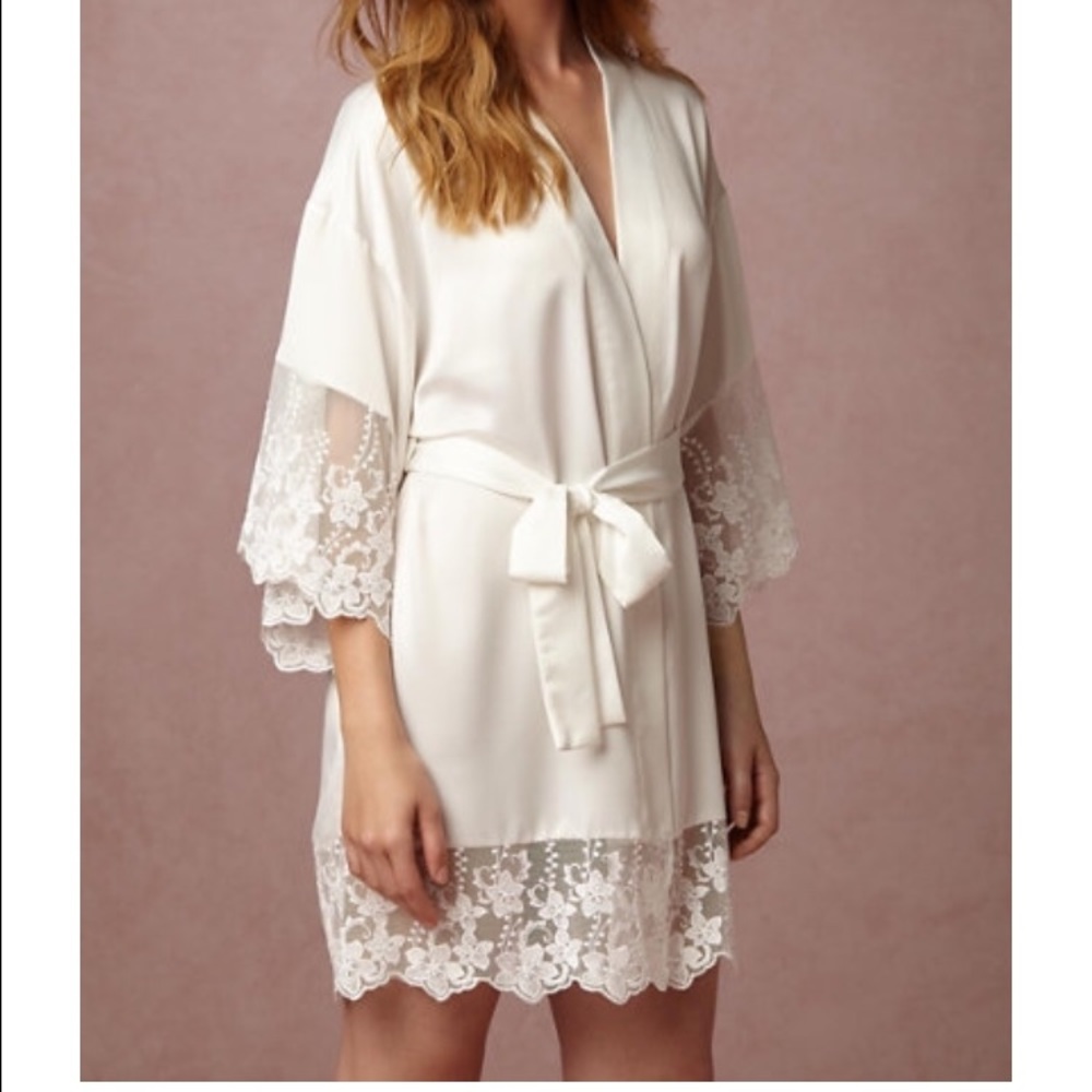 Bhldn Farrah robe by flora nikrooz