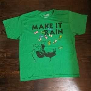 Mens Make it Rain Screenprint Tshirt