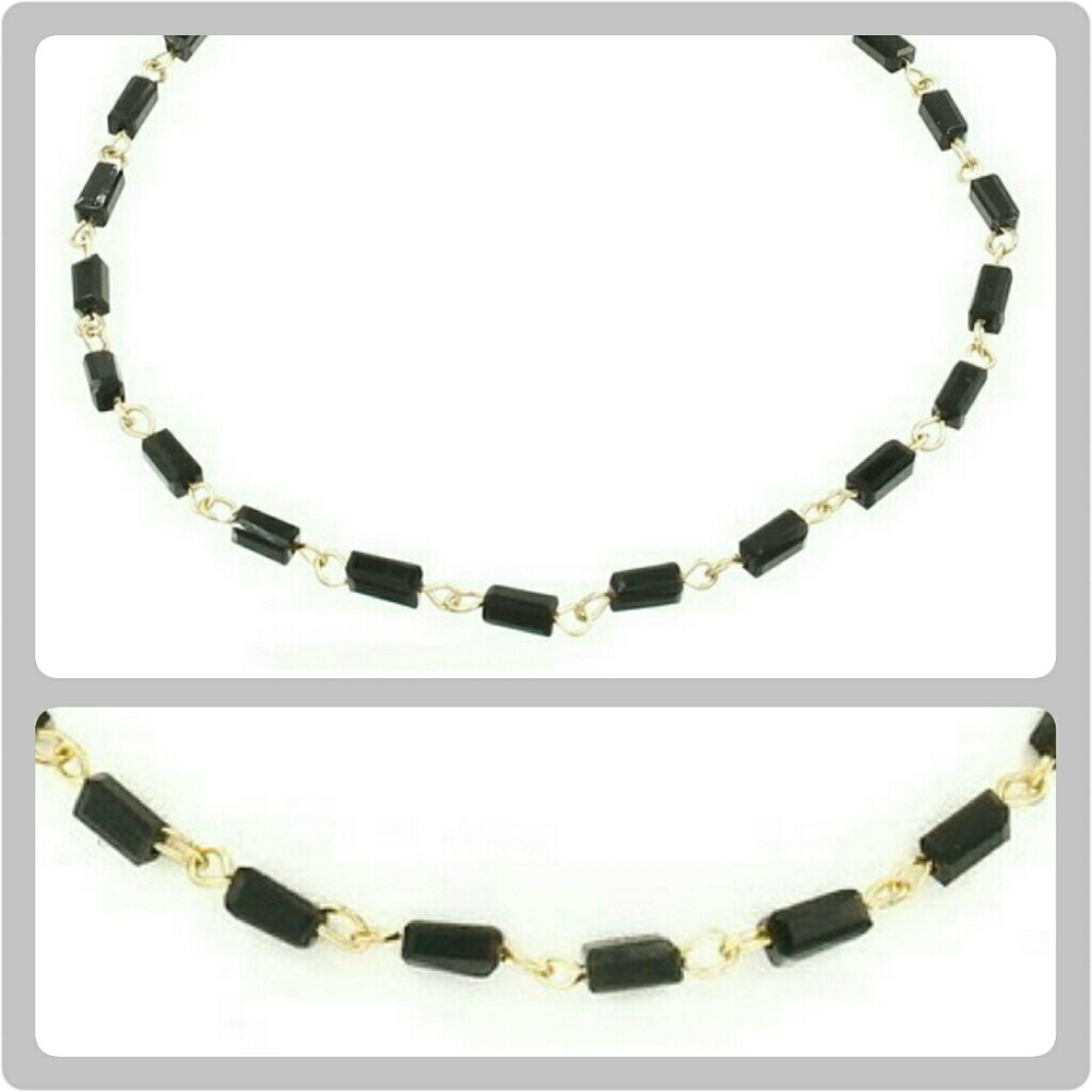 Glass Beaded Chain Choker