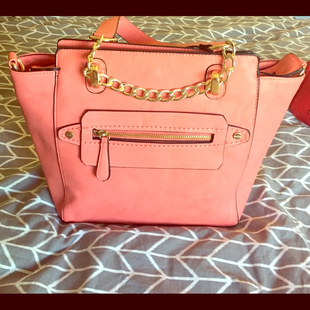 Charming Charlie's Pink Purse - New with tags