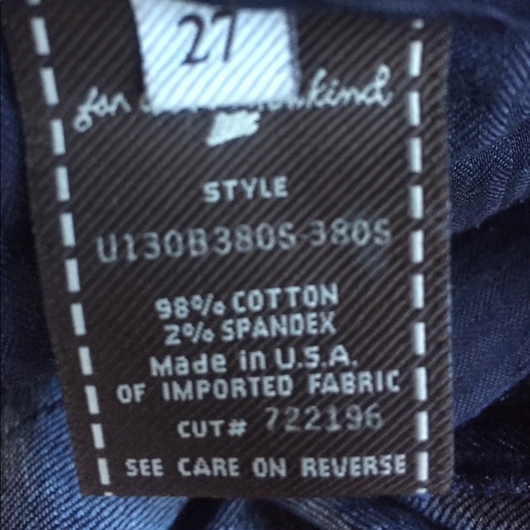 7 For All Mankind Jeans 27 Boot - Picture 5 of 5