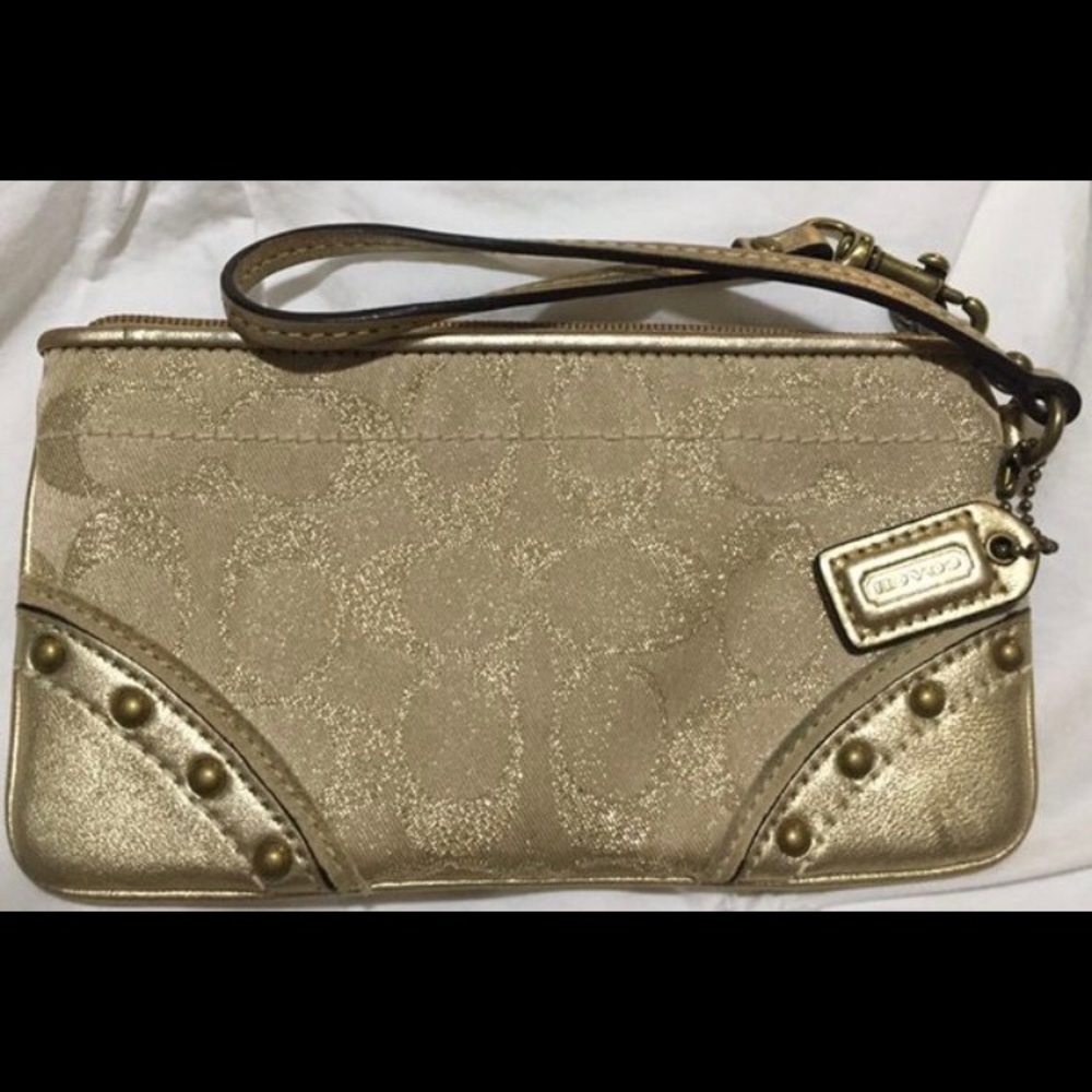 Authentic Coach Wristlet