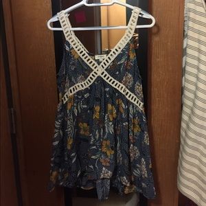 Floral Tank Top Tunic