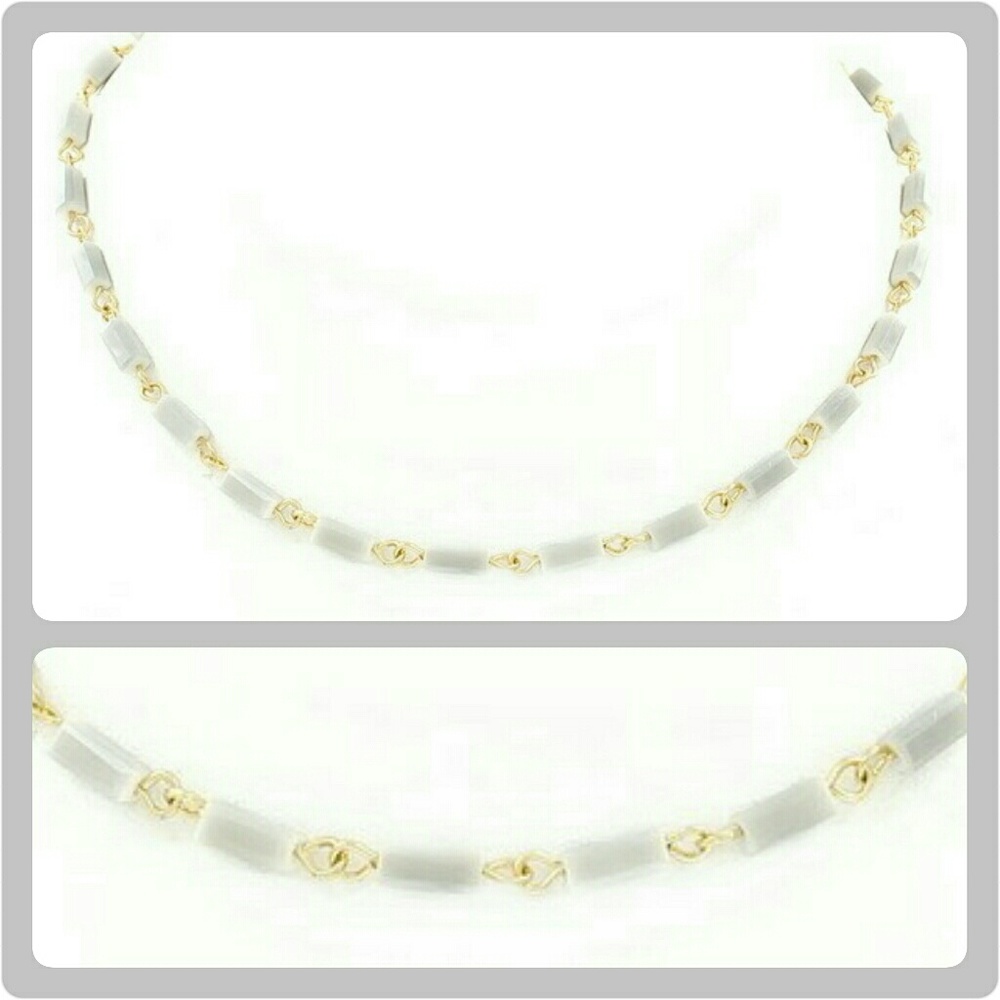 Glass Beaded Choker Necklace